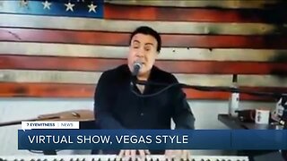 Frankie Scinta delivers virtual show, Vegas style