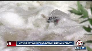 Body of missing kayaker found in Putnam County identified