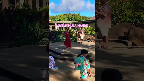 LOVELY HULA HANDS #aloha #hula