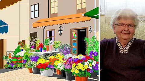 87-Year-Old Grandma Makes Incredible Drawings Just Using Microsoft Paint