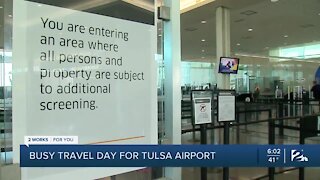 Busy Travel Day Ahead of Tulsa Airport