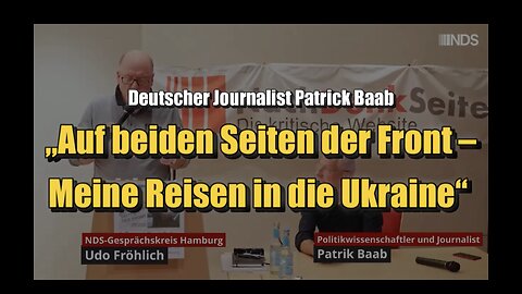 🟥 Patrick Baab: „Auf beiden Seiten der Front – Meine Reisen in die Ukraine“ (16.10.2023)
