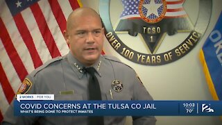 COVID-19 concerns at the Tulsa County Jail