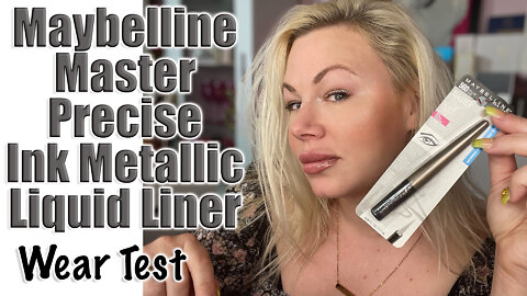 Maybelline Ink Metallic Liquid Liner Wear Test | Code Jessica10 saves you $ at All Approved Vendors