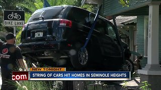SUV slams into Tampa home; continuing trend in area for 2018