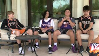 Teens from viral Suns game video describe 'once-in-a-lifetime' experience