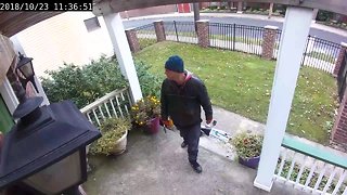 Slavic Village burglary suspect caught on camera