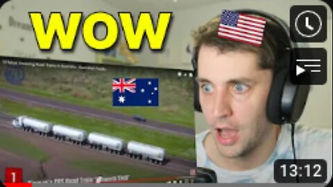 American reacts to Australia's 10 BIGGEST Road Trains