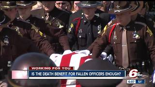 Are death benefits for fallen officers' families enough?