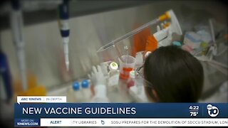 New vaccine guidelines issued by FDA