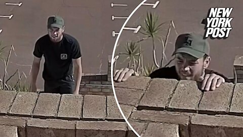 Parkour's Most Wanted: Guy rips brick ledge with bare hands