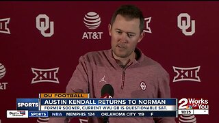 Austin Kendall returns to Norman, but as West Virginia's QB