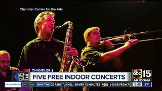 Five free indoor concerts in the Valley
