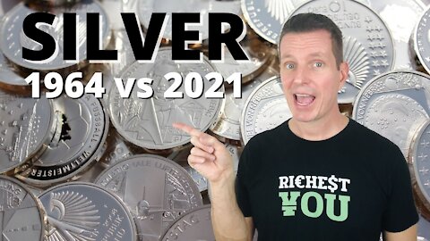 The Value of Silver from 1964 to 2021
