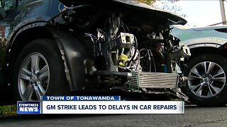 GM strike leads to delays in car repairs