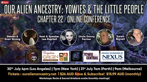 Ancient Ancestry: Yowies & the Little People [Australia] – Steven & Evan Strong