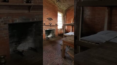 Inside One of the Buildings at Fort Clinch State Park #statepark #fortclinch