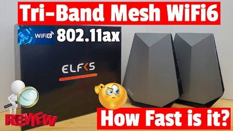 BEST WIFI 6 ROUTER 2021- ELFKS MESH WIFI SYSTEM REVIEW