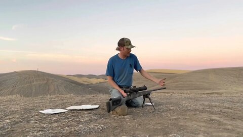 A hunting rifle can make hits how far_ Bergara Wilderness Ridge .300WM Long Range @ 28