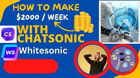 How to Make $2000/Week - With this Chatsonic Tutorial - Whitesonic #affiliatemarketing #tutorial