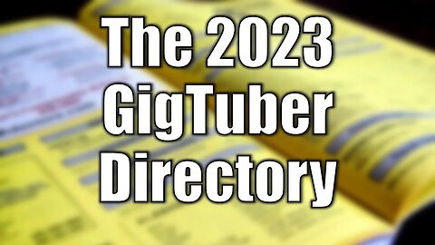 The 2023 GigTuber Directory