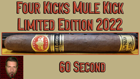 60 SECOND CIGAR REVIEW - Four Kicks Mule Kick LE 2022 - Should I Smoke This