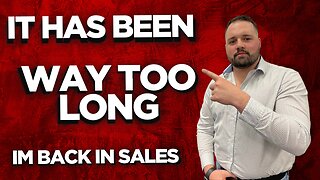 Back In Sales And Back To Stay