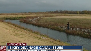 Bixby drainage canal concerns