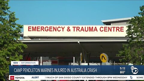 Camp Pendleton Marines injured in Australia crash