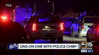 Phoenix police are concerned with increase of officer-involved shootings