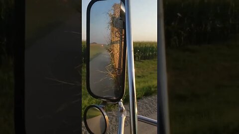 F800 Factory 5.9L Cummins Hauling Hay