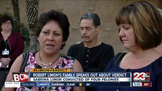 Robert Limon's family speaks out about verdict