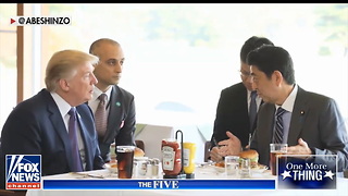 President Does 'Most Trump Thing Ever,' Orders Burger With Heinz Ketchup in Japan