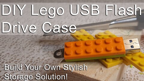 DIY Lego USB Flash Drive Case: Build Your Own Stylish Storage Solution!