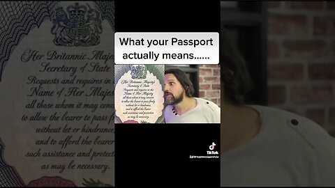 Your passport is more than just for international travel ~ Darren Deojee #jeremyclarkson #shorts