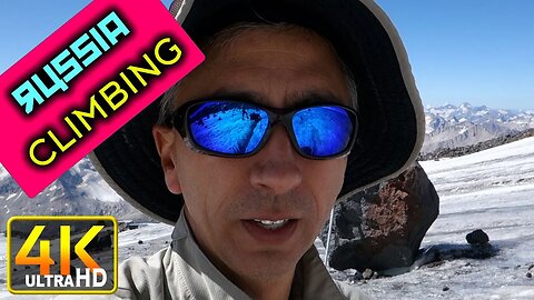 Mountaineering Acclimatization Hike Mt. Elbrus Russia (4k UHD) #russia