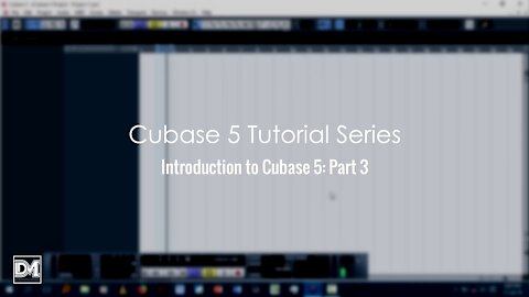 Cubase 5 Tutorial_Introduction Part 3 --- Using Cubase sounds and additional VSTs --- [Amharic_አማርኛ]