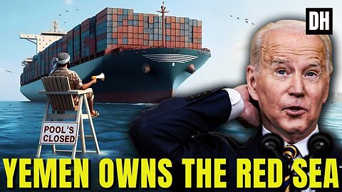 Yemen just DESTROYED a US Cargo Ship as Biden's Red Sea Military Operation Crumbles
