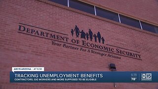 Tracking unemployment benefits