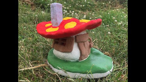 3D Printed Mushroom House