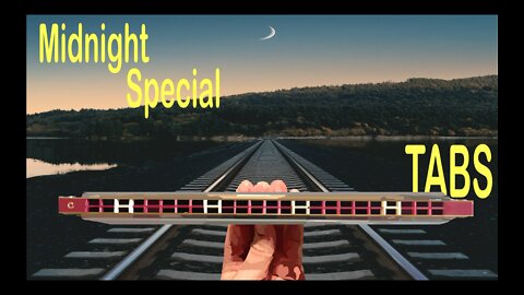How to Play The Midnight Special on a Tremolo Harmonica with 24 Holes