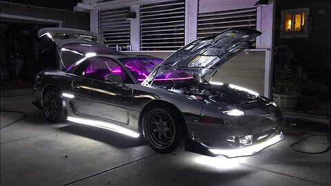 MITSUBISHI 3000 GT VR4 Ultimate LED Mod | Real Life Midnight Club