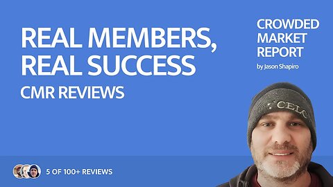 Real Members, Real Success: CMR Testimonials