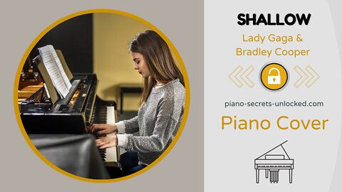 Shallow | Lady Gaga and Bradley Cooper | Relaxing, Soothing Piano Cover by Guy Faux.