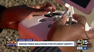 Queen Creek city officials using drones to improve student safety