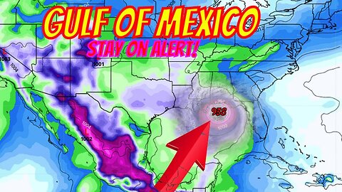 Watching Potential Major Hurricane In The Gulf Of Mexico! - The WeatherMan Plus