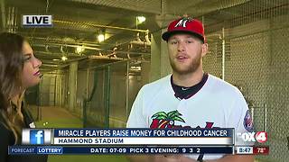 Fort Myers Miracle baseball team fundraises to fight childhood cancer