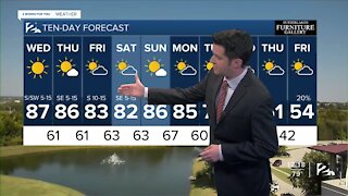 Wednesday Noon Weathercast