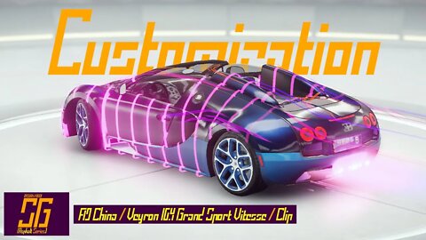 [Asphalt 9 China (A9C/狂野飙车9)] Bugatti Veyron 16.4 Sport Vitesse Custom | Heatwave Season (Full Clip)