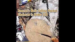 Amazon's Best-Selling Pocket Chainsaw is Under $20